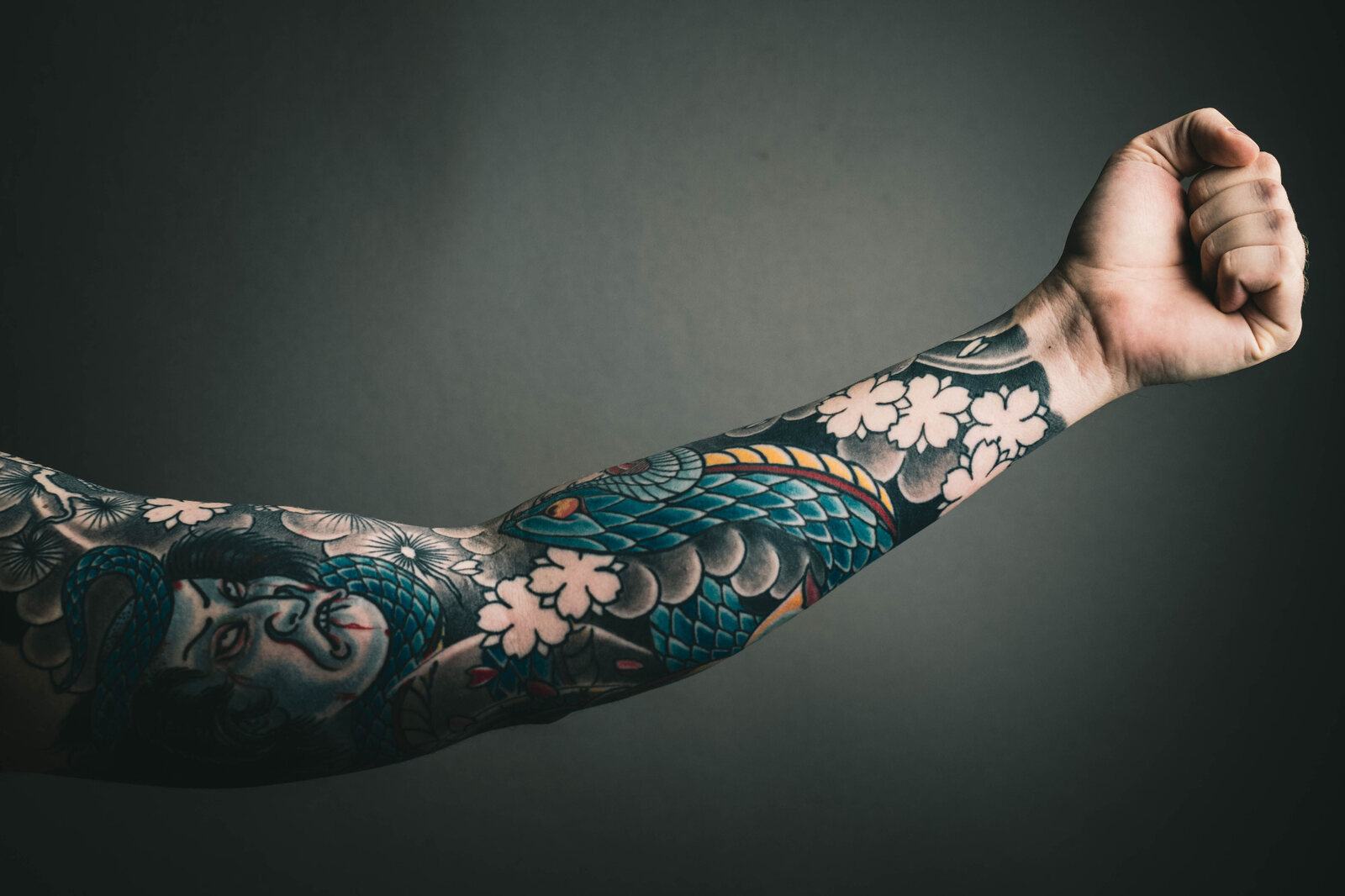 Japanese-inspired sleeve